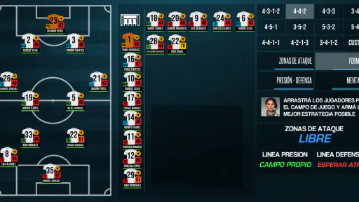 F11 Football Manager screenshot 1