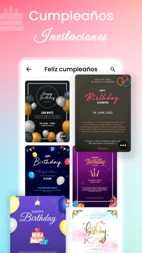 fabricante de tarjetas screenshot 2