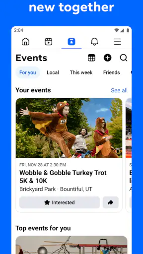 Facebook screenshot