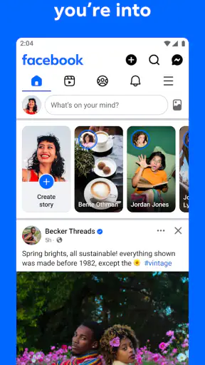 Facebook screenshot