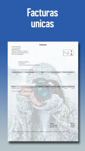 Factura y presupuesto app screenshot 11