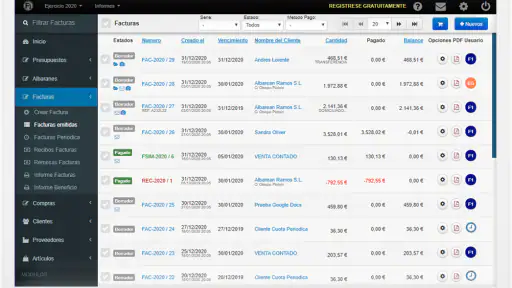 Facturas y CRM con FacturaOne screenshot 10