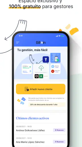 Presupuestos y facturas Billin screenshot 6