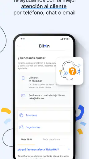 Presupuestos y facturas Billin screenshot 8