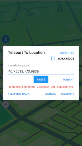 Fake GPS Location-GPS JoyStick screenshot 2