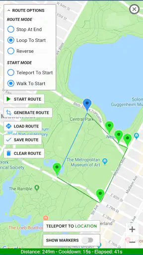 Fake GPS Location-GPS JoyStick screenshot 4