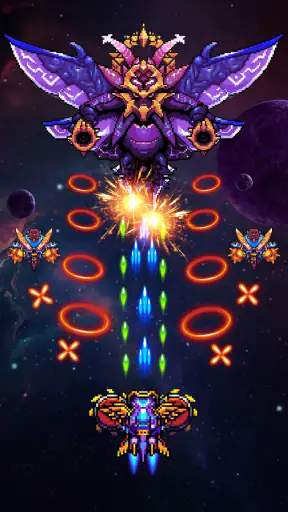 Falcon Squad: Shooter de Naves screenshot 1