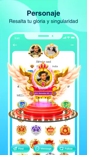 Falla-Chat de voz grupal screenshot 1