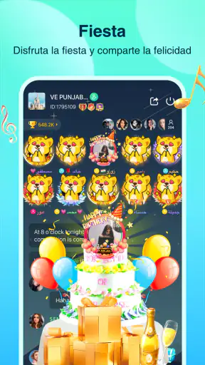Falla-Chat de voz grupal screenshot 3