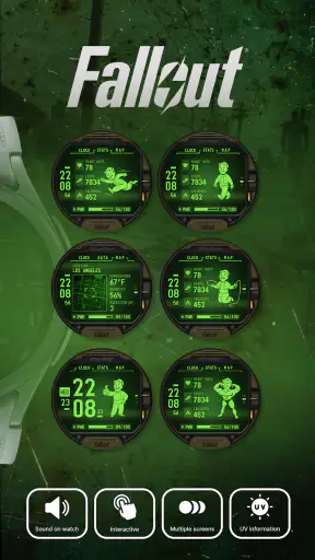 Fallout Pip-Boy Watch Face screenshot 2
