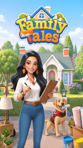 Family Tales: Merge & Design screenshot 10
