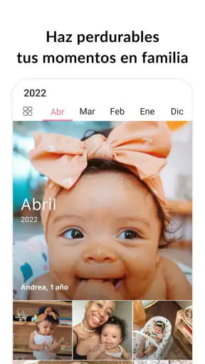 FamilyAlbum: Fotos en familia screenshot 1