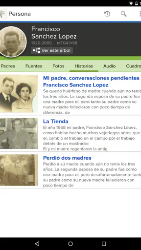 FamilySearch - Árbol screenshot 3