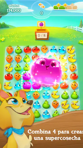 Farm Heroes Super Saga screenshot 1