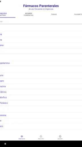 Fármacos Parenterales screenshot 10