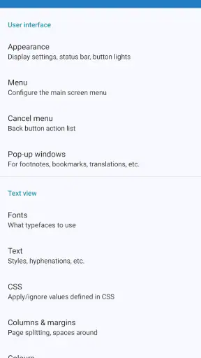 FBReader: lector favorito screenshot 7
