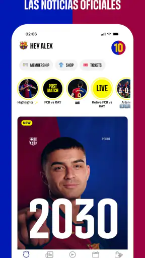 FC Barcelona Official App screenshot 2
