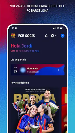 FC Barcelona Socios screenshot 1