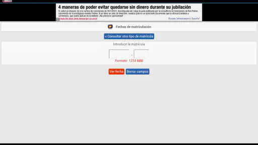 Fecha de Matriculación España screenshot 8