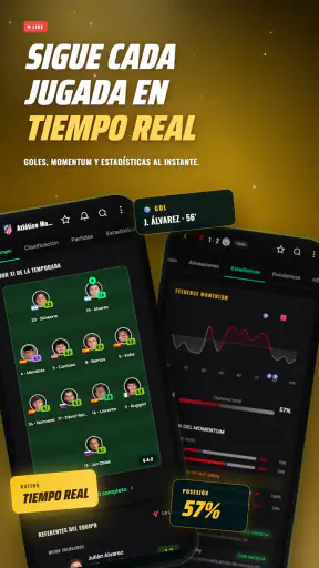 Feeberse Score: Fútbol en vivo screenshot 2