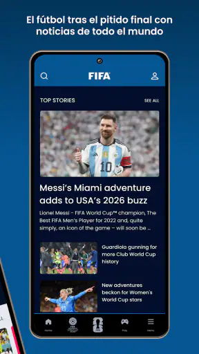 FIFA la aplicación oficial screenshot 2