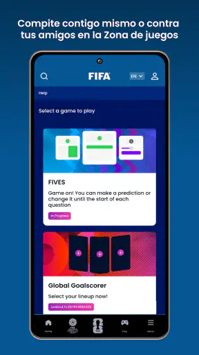 FIFA la aplicación oficial screenshot 4