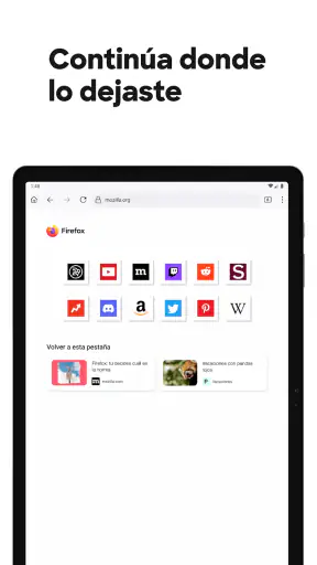 Firefox: navegador privado screenshot 10