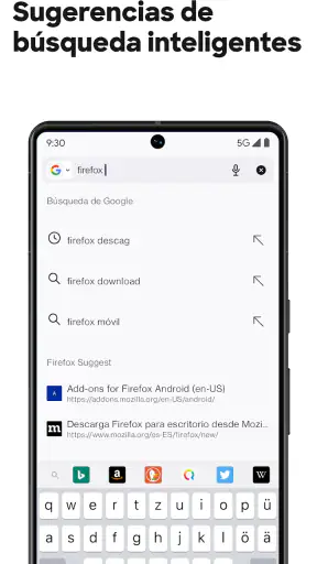 Firefox: navegador privado screenshot