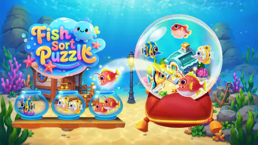 Fish Sort Puzzle: Rompecabezas screenshot 1