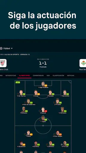 Flashscore: Resultados en vivo screenshot 12