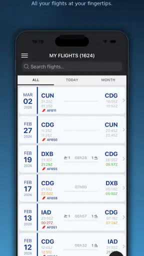 FlightLog screenshot 3