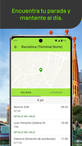 FlixBus: Viajes en Autobús screenshot 4