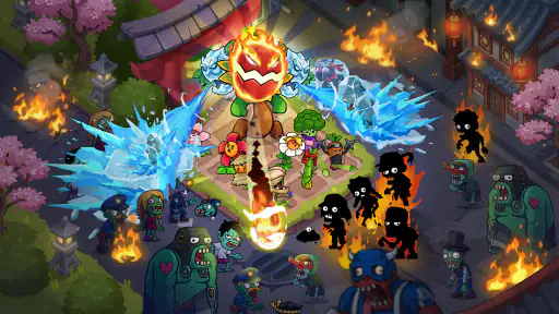 Flores vs Zombis: Defensa screenshot 8