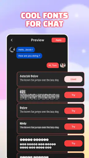 Font Keyboard : Theme & Emoji screenshot 3