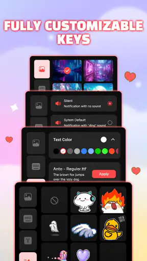 Font Keyboard : Theme & Emoji screenshot 4