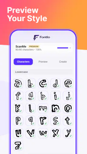 Fontlo screenshot 5
