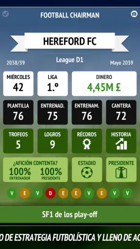 Football Chairman (Presidente) screenshot 6