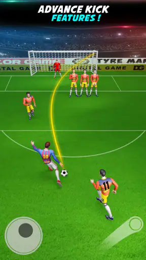 Juego de patadas de fútbol screenshot 4