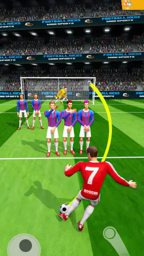 Juego de patadas de fútbol screenshot 9