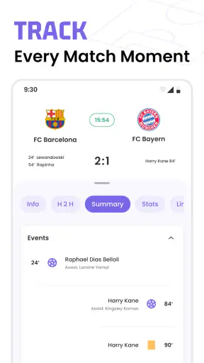 Football Live Scores: SnapGoal screenshot 10