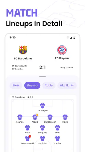 Football Live Scores: SnapGoal screenshot 11