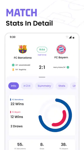 Football Live Scores: SnapGoal screenshot 9