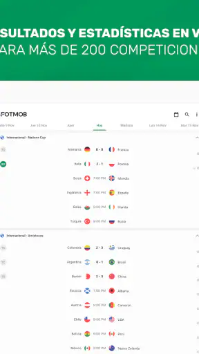 FotMob - Resultados de fútbol screenshot 11