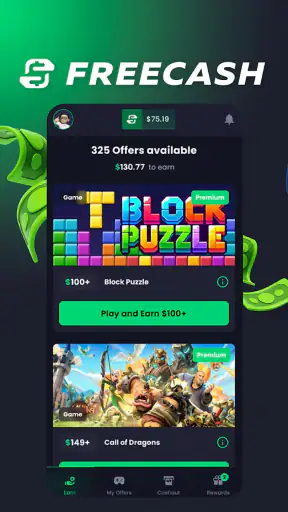Freecash - Ganar dinero rapido screenshot 1