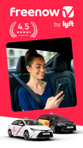 Freenow by Lyft: más que taxi screenshot 1