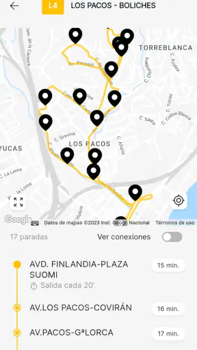 Fuengirola Transporte Urbano screenshot 3