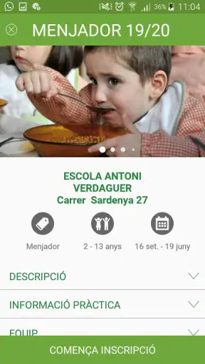 Fundesplai Inscripciones screenshot 3