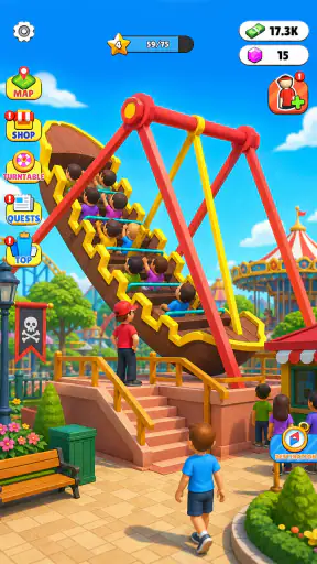 Funny Park : Idle Game screenshot 1