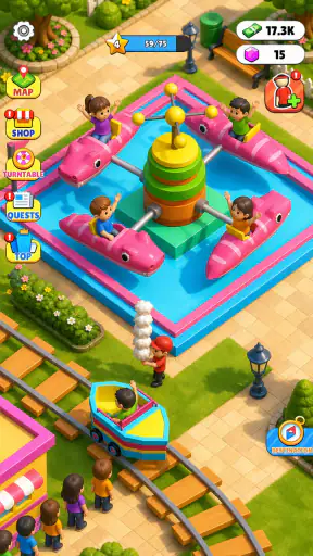 Funny Park : Idle Game screenshot 2