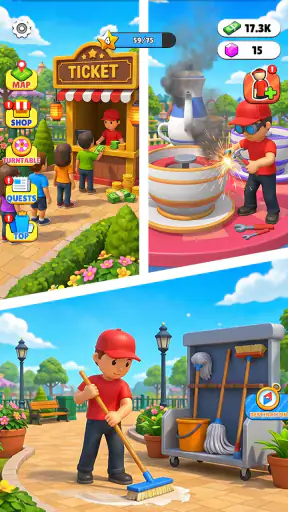 Funny Park : Idle Game screenshot 3